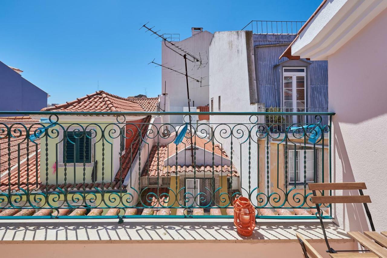 Cozy Apartment In Historic Center With Terrace Lisboa Eksteriør bilde