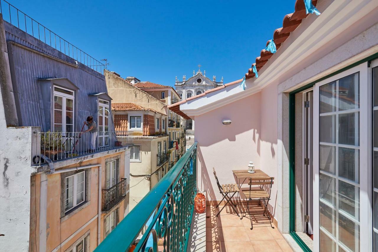 Cozy Apartment In Historic Center With Terrace Lisboa Eksteriør bilde